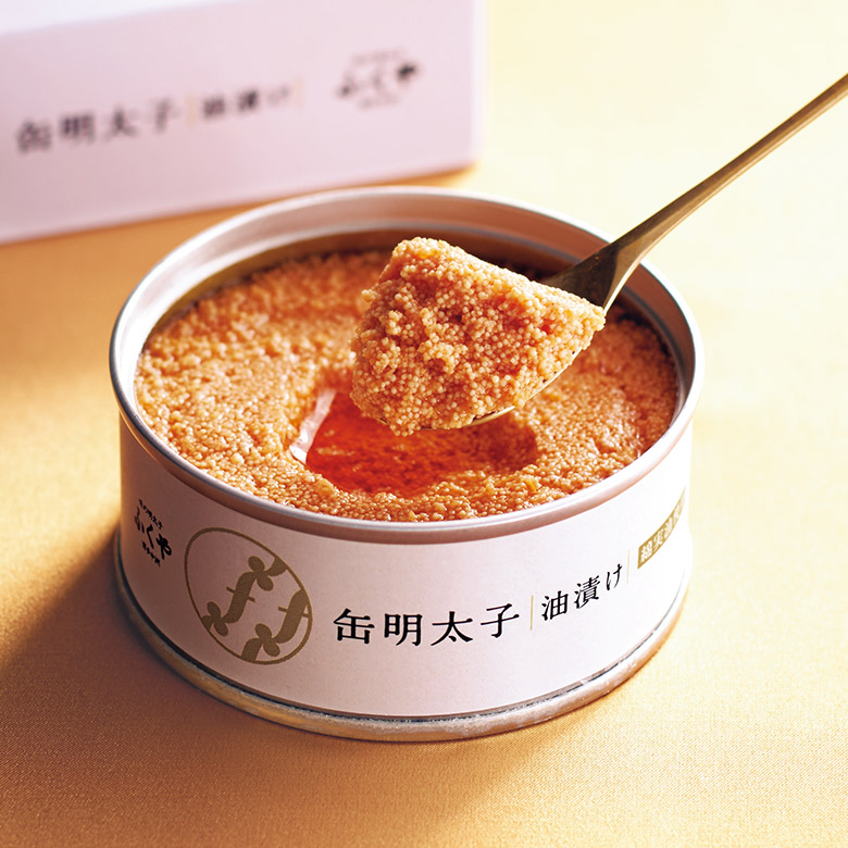 ふくやの缶詰ギフト　２種６缶セット　味の明太子ふくや