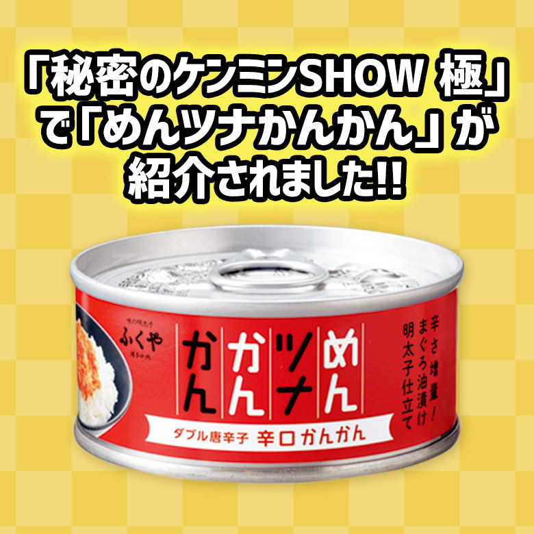 辛口　めんツナかんかん　90g×12個　NEW　ふくや