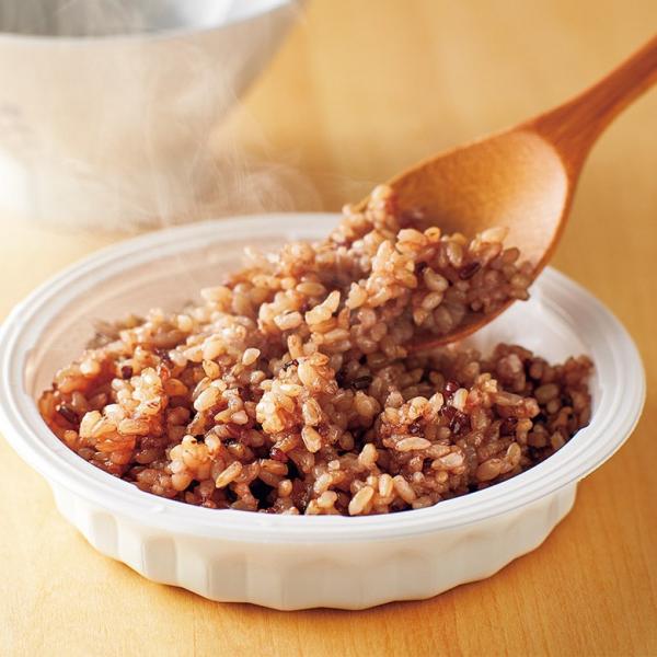 九州素材の寝かせ玄米54食セット 赤米黒米ブレンド 味の明太子ふくや