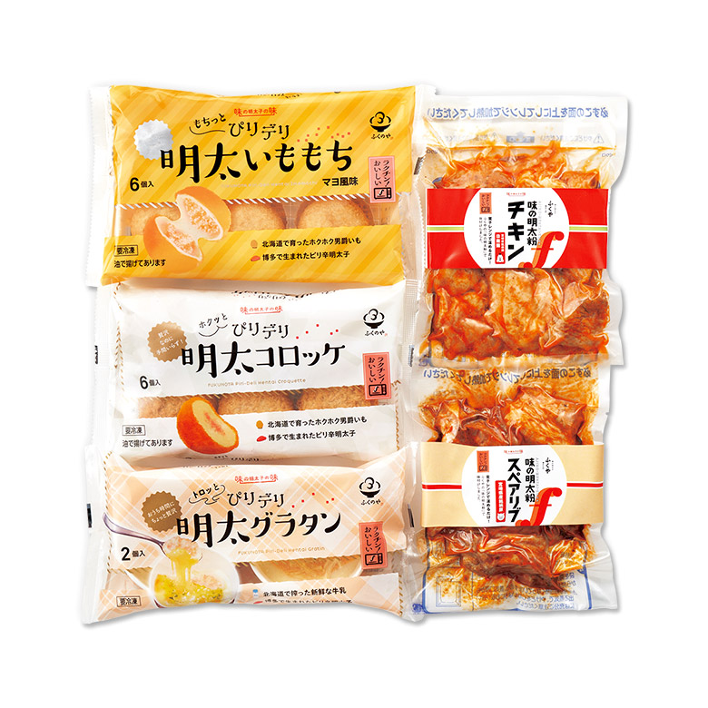 洋風グルメセット　味の明太の味　味の明太子ふくや