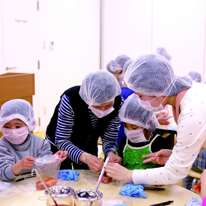 幼稚園でのイベントの様子