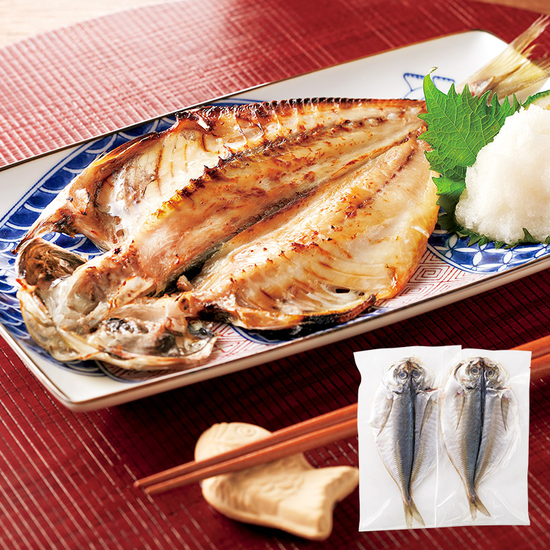 紫垣商店 旬(とき)あじ一夜干し