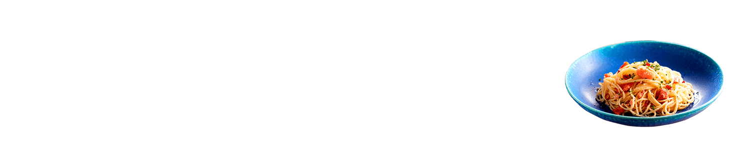 黒みる貝明太子のペペロンチーノ