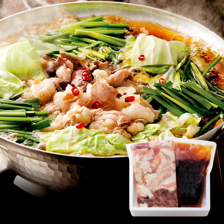 国産博多もつ鍋・醤油味