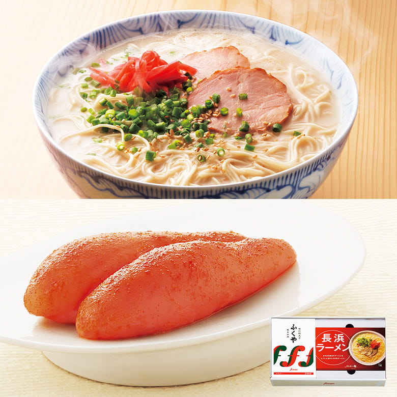 明太子とラーメン詰め合わせ