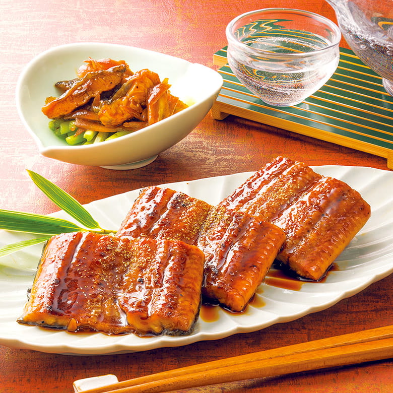鰻楽(まんらく)九州産うなぎ蒲焼詰合せ