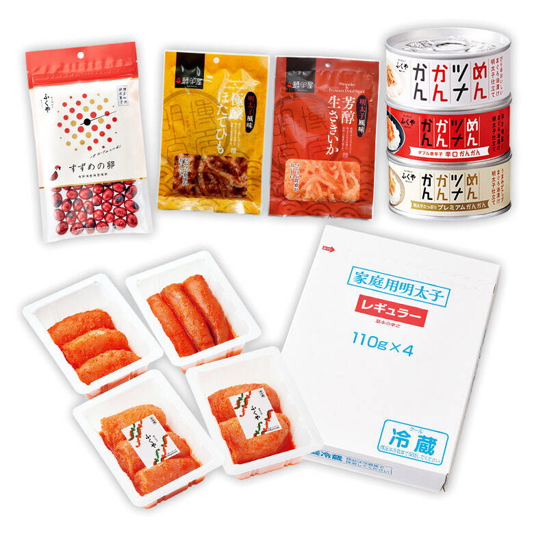 家庭用明太子おつまみプラスセット