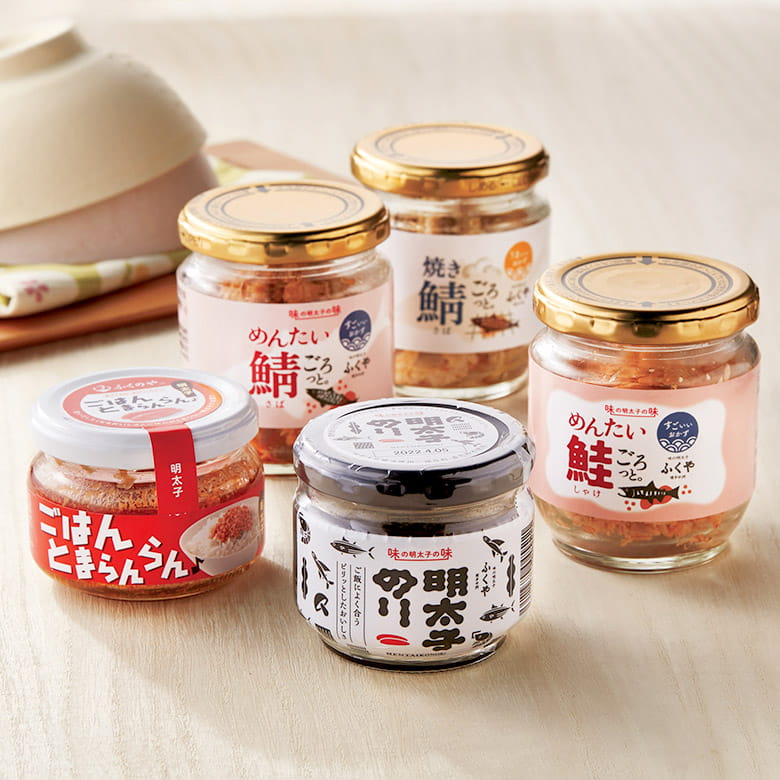 ふくやの伝えるギフトごはんのおともセット