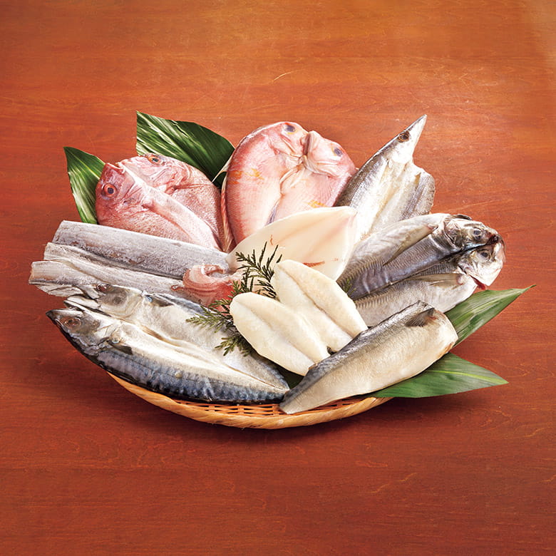 夏の鮮魚一夜干し9種