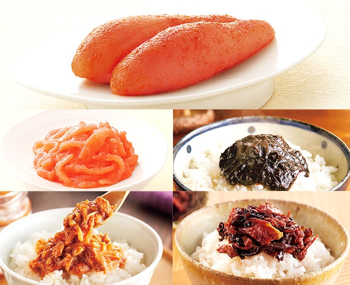 明太子とごはんのおともセット