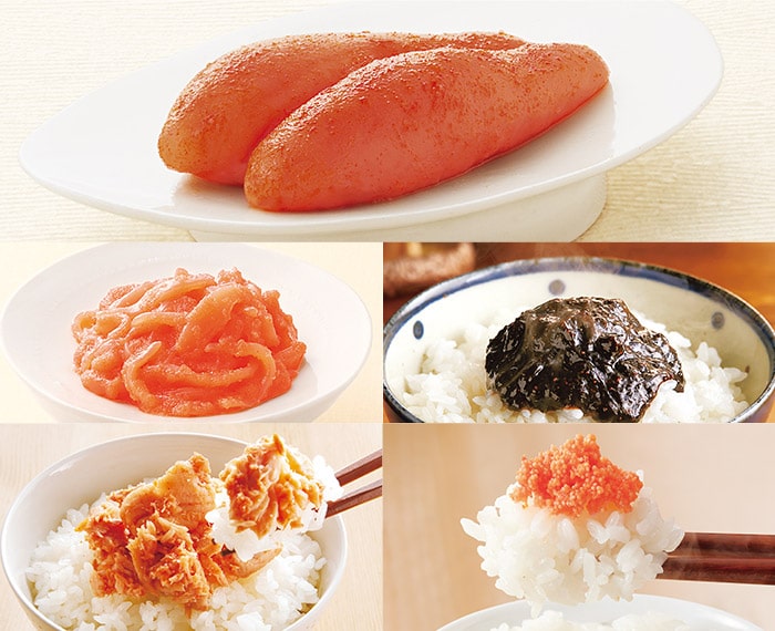 明太子とごはんのおともセット