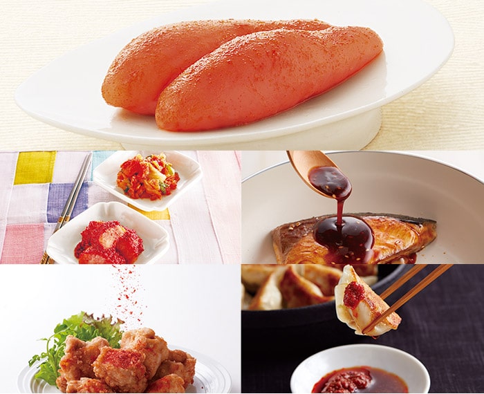 明太子と健酵＆調味料セット