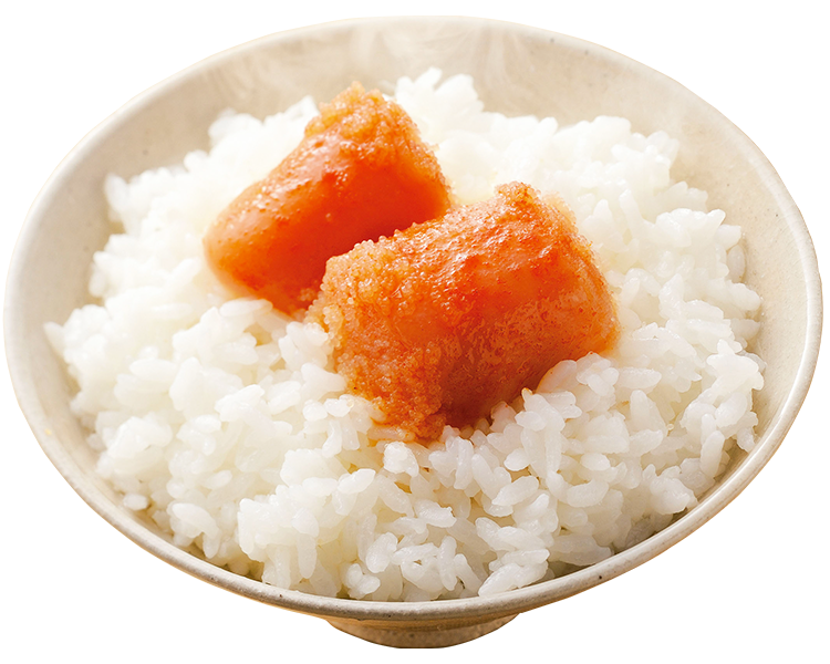 ごはんに明太子