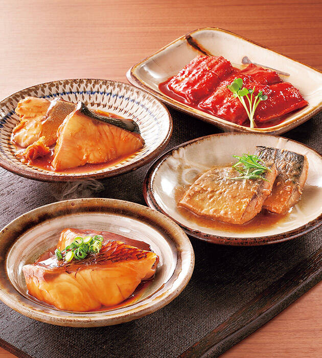 大分かぼすぶりしゃぶと絆屋の旨煮魚セット
