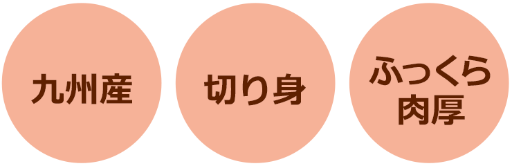 九州産 切り身 ふっくら肉厚