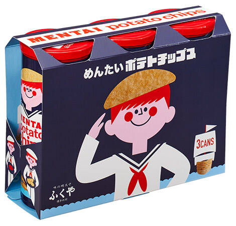 めんたいポテトチップス3本セット
